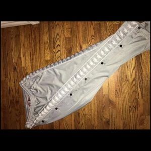 Snap off grey kappa pants